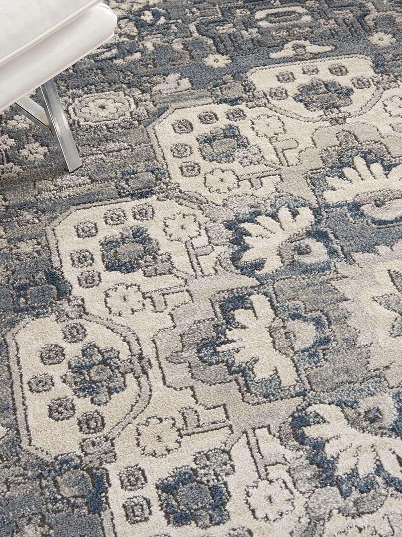 Quarry QUA07 Gray/Ivory 7&rsquo;10&rdquo; x Round Rug image number 7