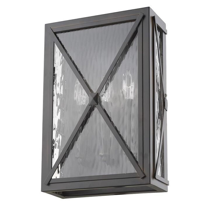 Hivvago Brooklyn 3-Light Oil-Rubbed Bronze ADA Certified Wall Light