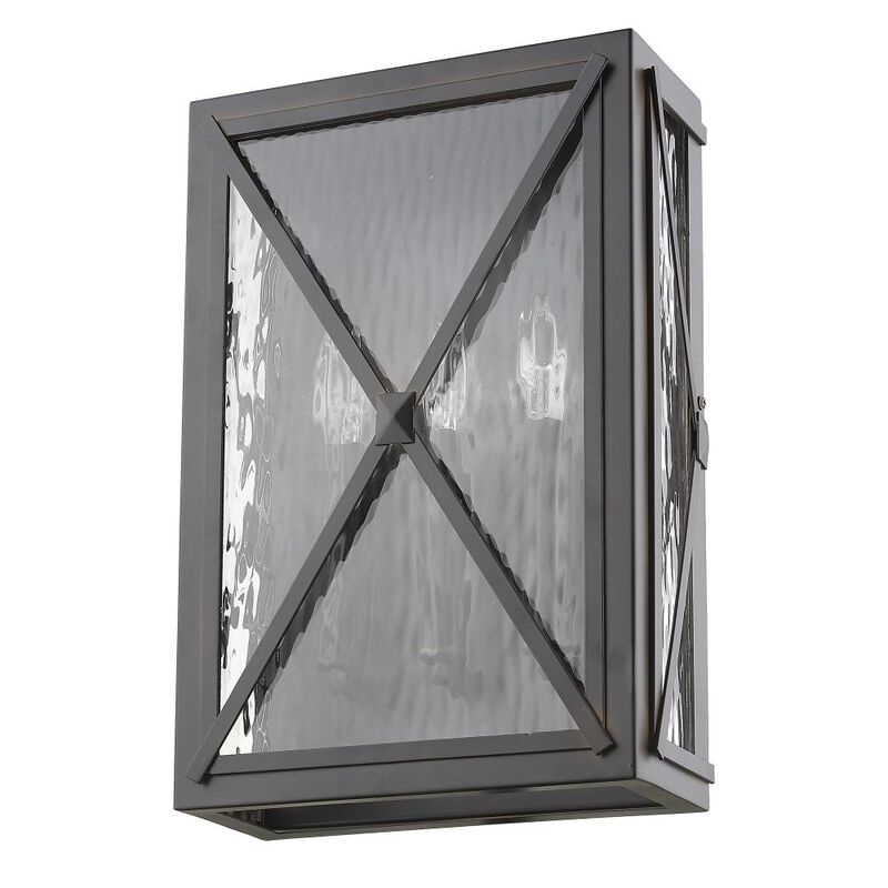 Hivvago Brooklyn 3-Light Oil-Rubbed Bronze ADA Certified Wall Light