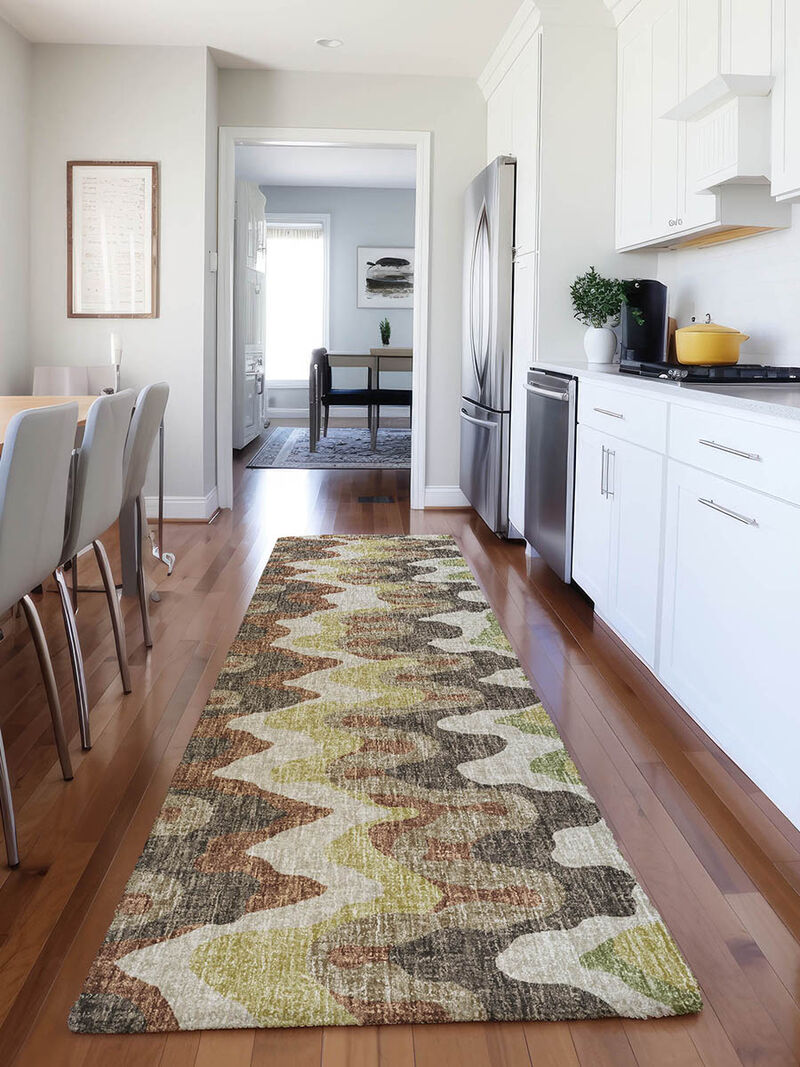 Lorenzo LN6 Chocolate 2'3" x 7'6" Rug image number 1