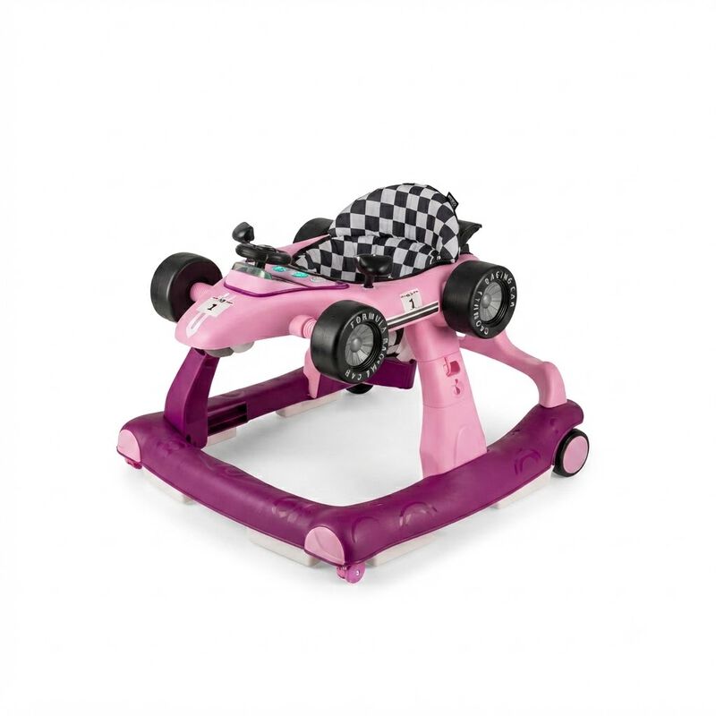 4-in-1 Foldable Activity Walker with Adjustable Height for Toddlers image number 0