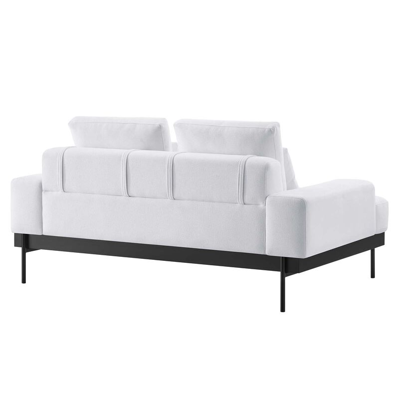 Proximity Upholstered Fabric Loveseat image number 4