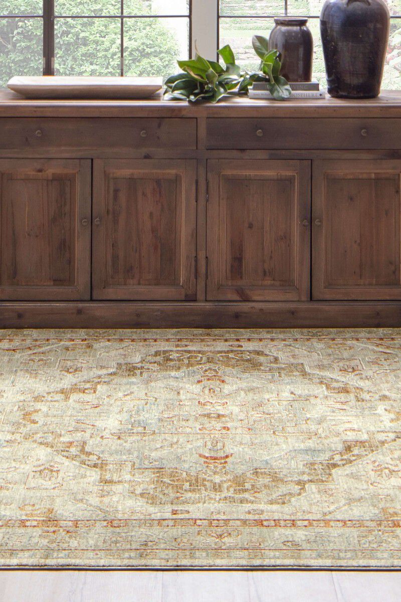 Adalia Kumra Cream 10' X 14' Rug image number 1