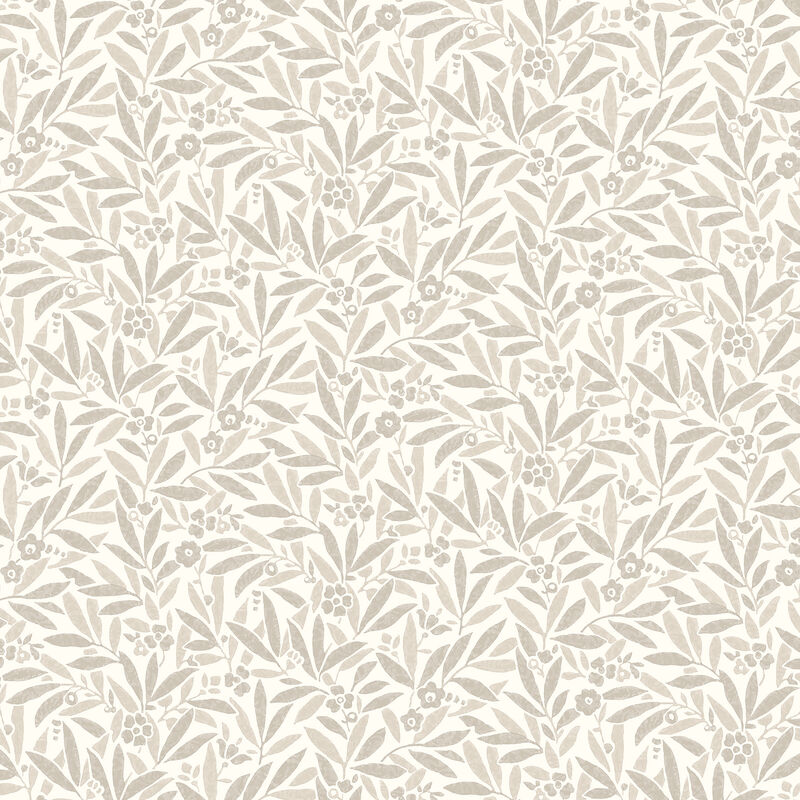 Rabanne Neutral Ditsy Leaves Wallpaper image number 0