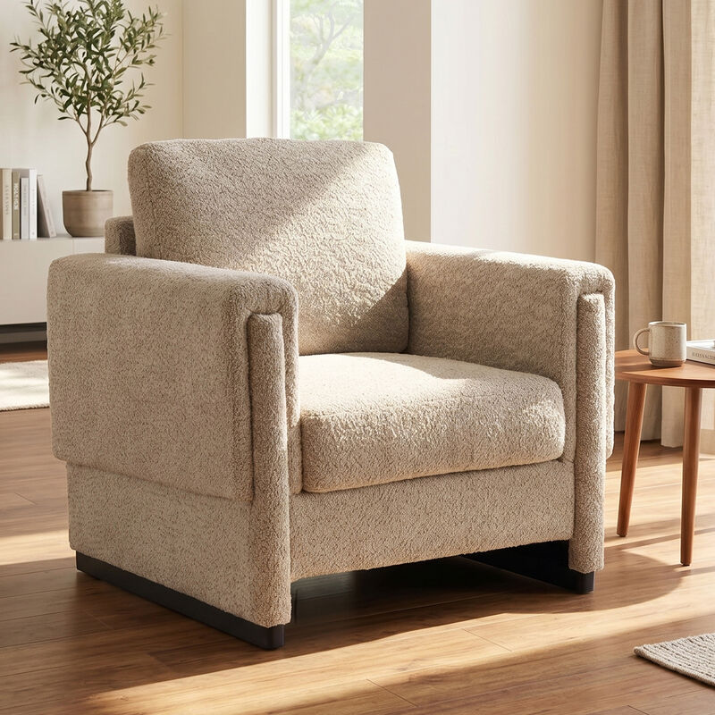 Laxrut Upholstered Accent Armchair image number 1