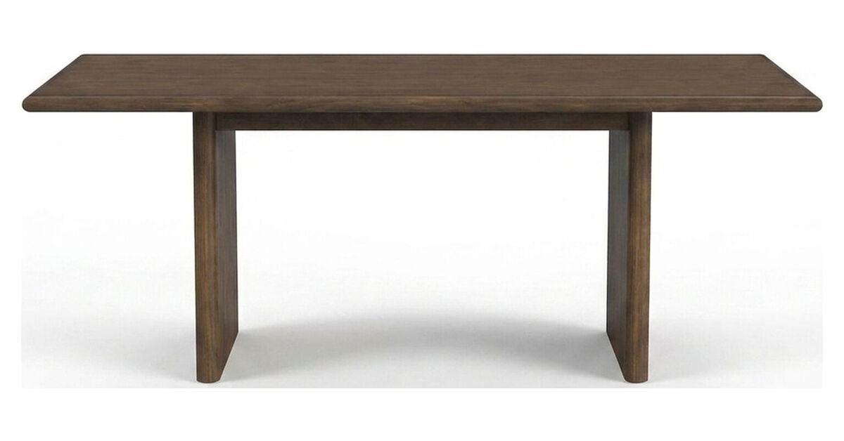 Brisbane Brown 78" Dining Table