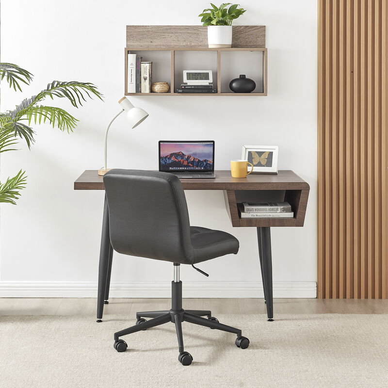 Triple Cubed Floating Shelf with Ledge