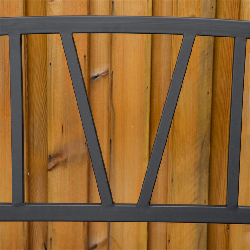 Weather-Resistant Outdoor Bench, Decorative and Functional Seating for Garden or Patio image number 5
