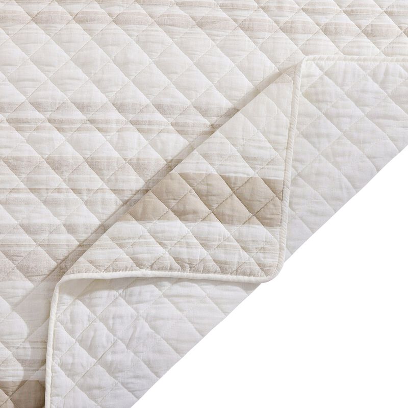 Mystic Taupe Full/Queen Quilt Set image number 3
