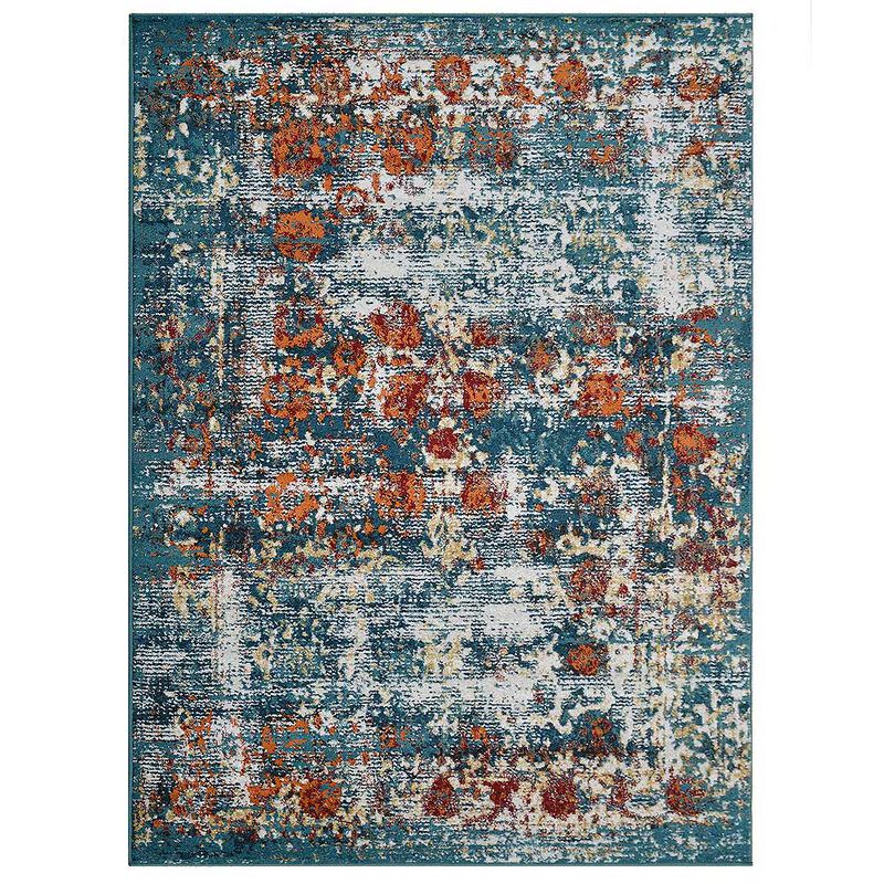 RUGSOTIC CARPETS MACHINE MADE HEATSET POLYPROPYLENE AREA RUGS  - Rectangle Shape, Classic Oriental Traditional  Design, Midium Pile Machine Made Area Rugs (M00038) image number 0