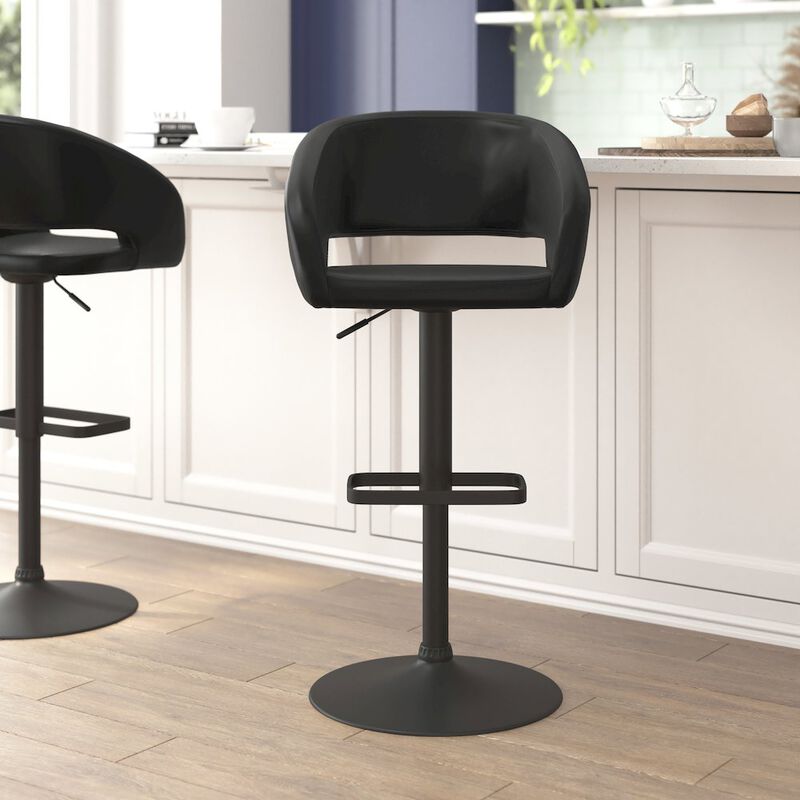Flash Furniture Contemporary Adjustable Swivel Bar Stool image number 6