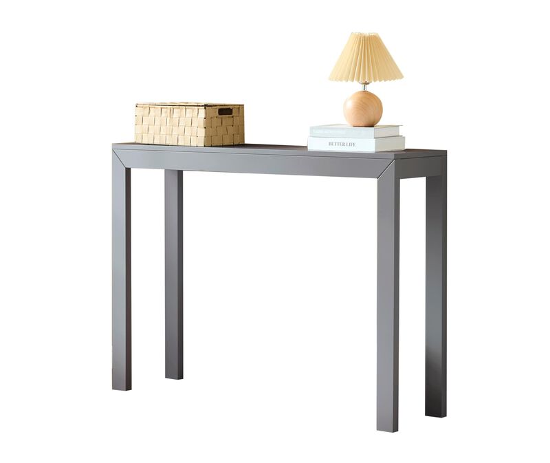 Kings Brand Furniture Russel Long Console Table - Minimalist and Slim Entryway Table for Decorative Displays, Sofa Table