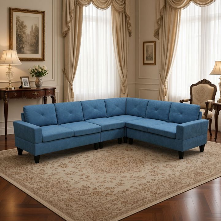 Jirji Modular L-Shaped Sectional Sofa