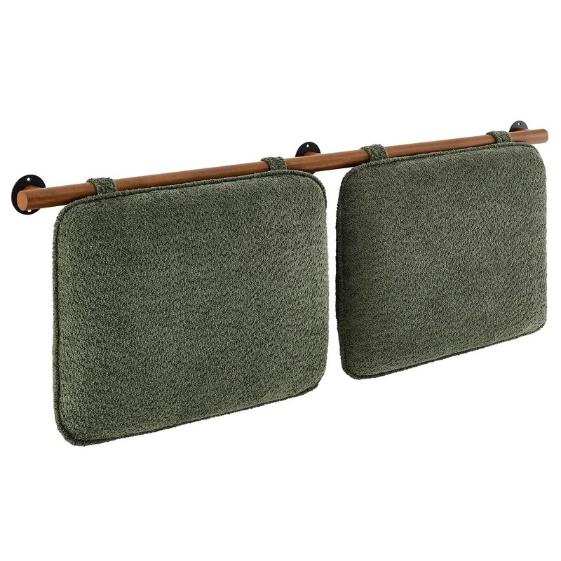 Anela Wall-Mounted Chenille Upholstered Queen Headboard image number 0