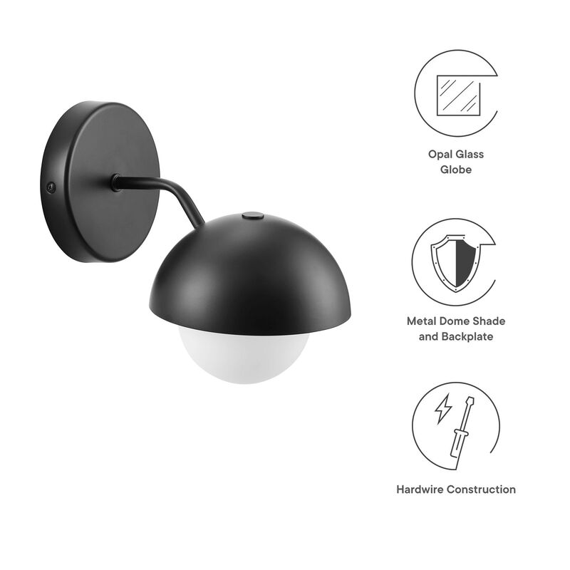 Eclipse Globe Wall Sconce image number 2