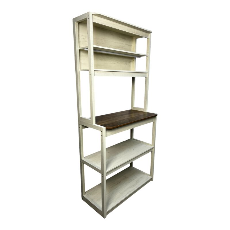 ELEMENT ACE 5-Tier Bakers Rack for Kitchen with Storage Shelves, Multipurpose Microwave Stand, Coffee Bar Station for Organizing Cookware and Baking Essentials image number 7