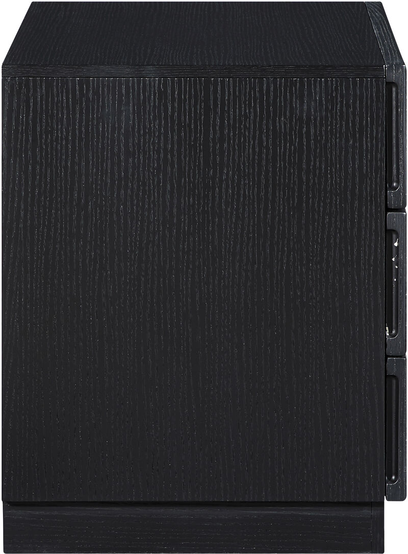 Meridian Furniture Weave Black Night Stand image number 3