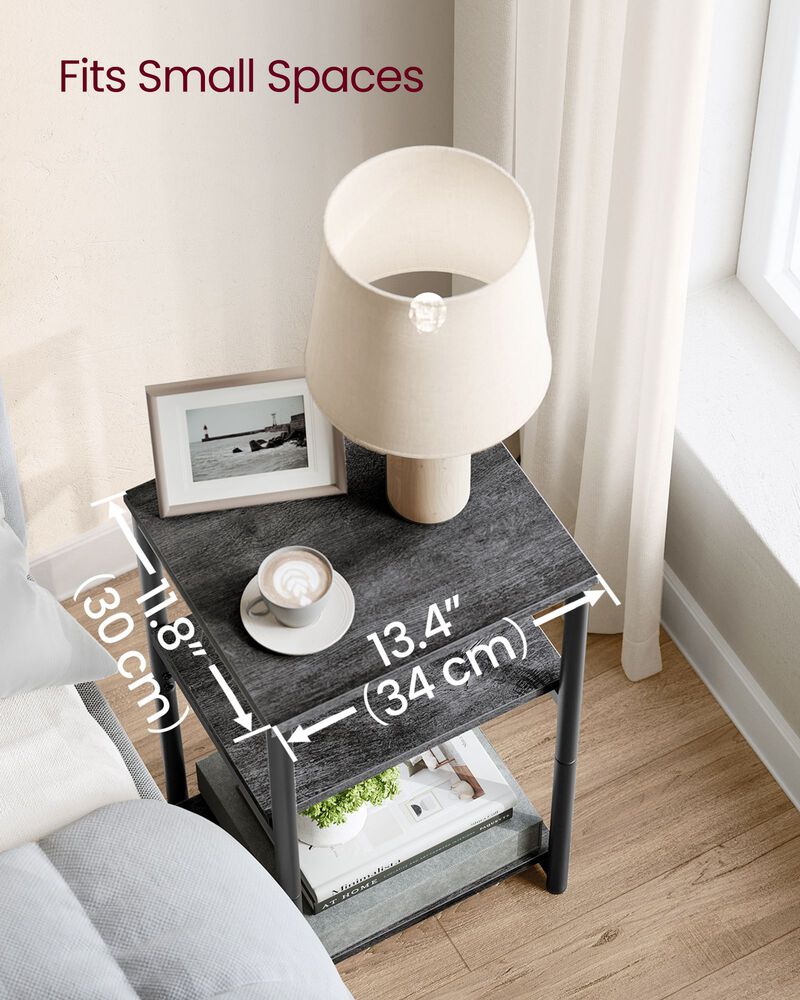 Minimal Small Side Table &ndash; Ideal for Bedside Use, Sofa Corners, or Reading Nooks
