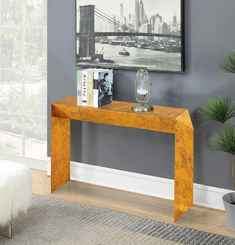 Pasargad Home Katya Antique Finish Modern Console Table image number 5