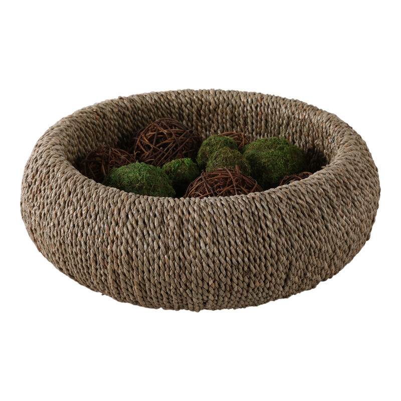 16x6" Woven Pandan Bowl image number 1