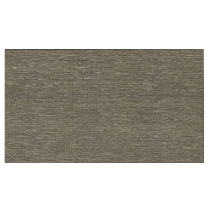 Kitchener SOLID WOOD 14 inch Wide Rectangle Contemporary Narrow Side Table in Farmhouse Grey