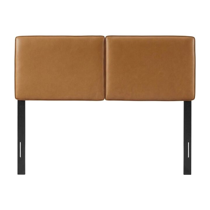 Vegan Leather Full Headboard with Smooth Finish and Durable Construction