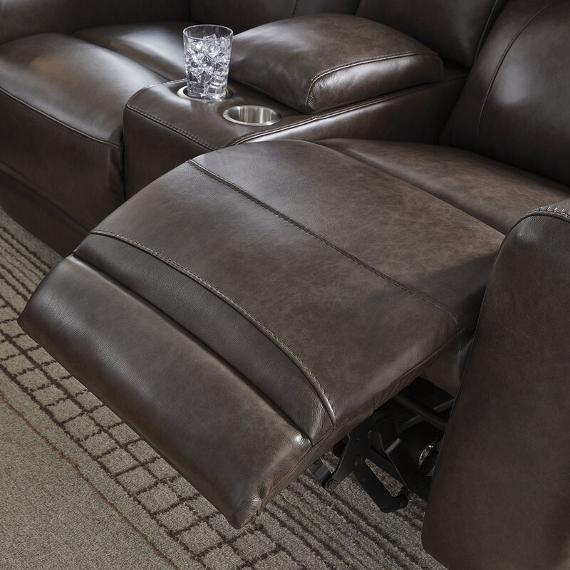 Beadel Power Reclining Loveseat with Console image number 5