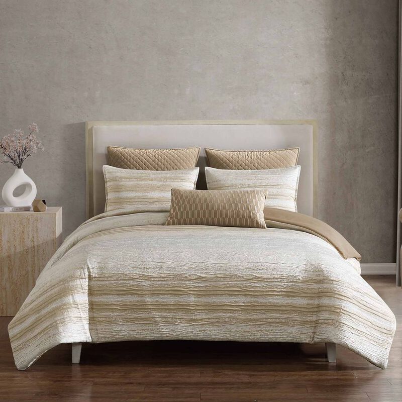 Gold Ripples 7 pc King