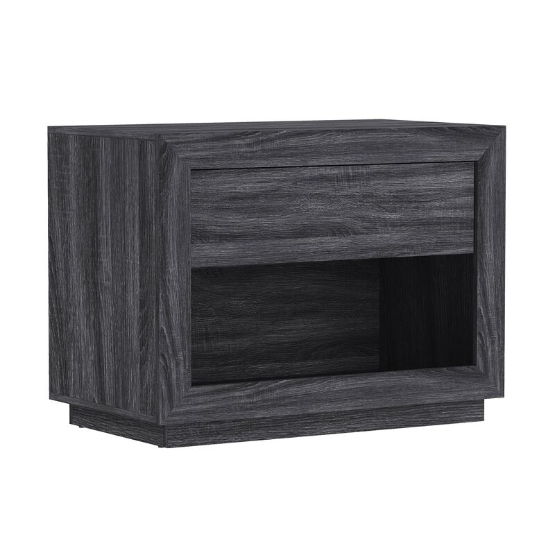 Soren 32" 1-Drawer Nightstand in Gray image number 0