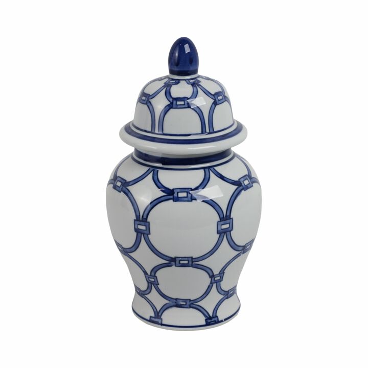 10" Links Temple Jar