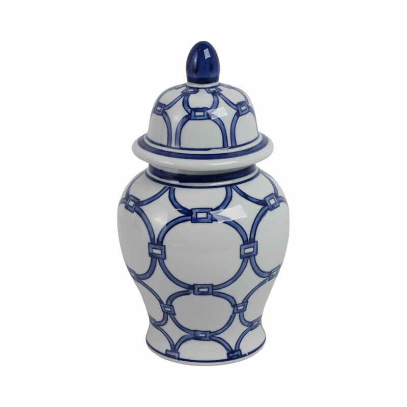 10" Links Temple Jar image number 0