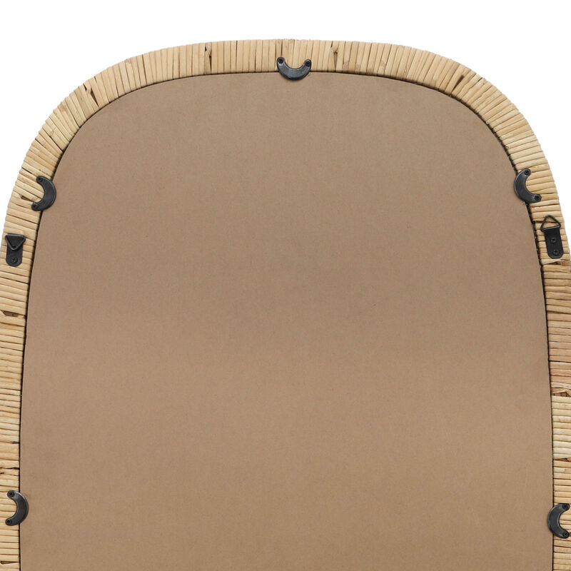 22x34 Rectangular Mirror, Brown image number 5