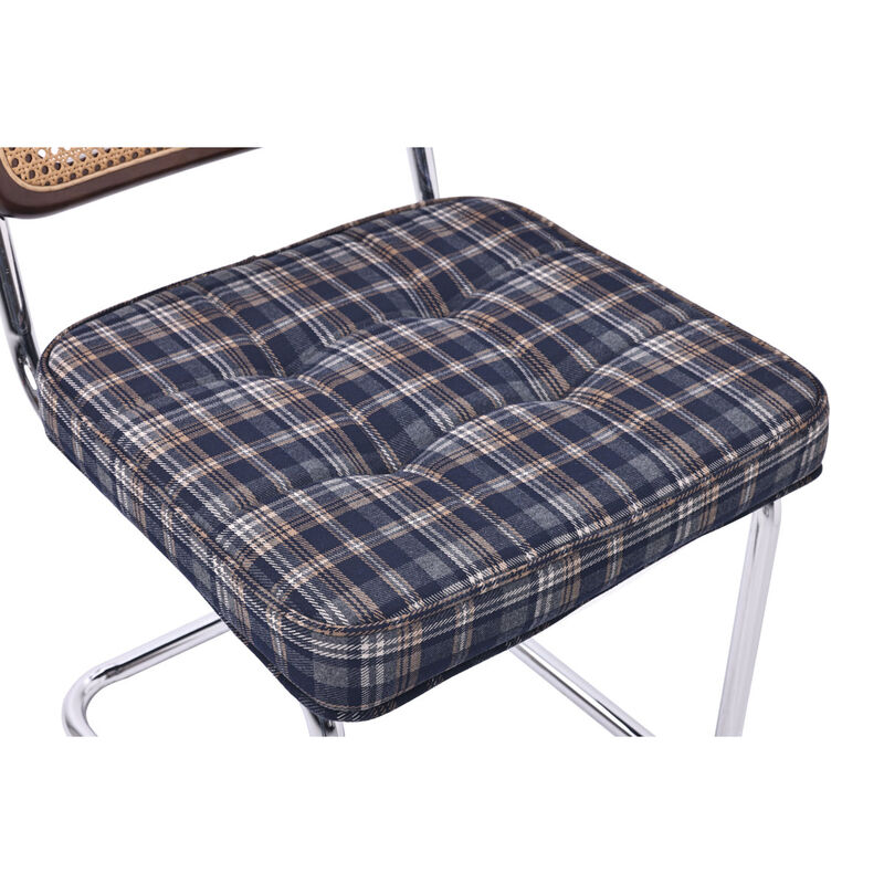 Villatoro Plaid Dining Chair 2Pc Set image number 2