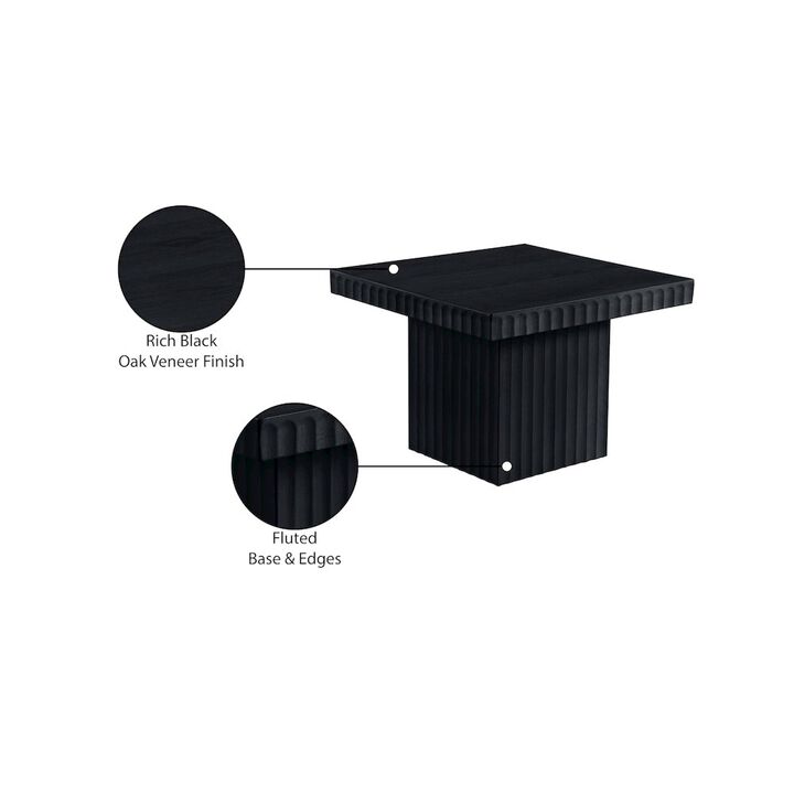 Meridian Furniture Spencer Black Oak Veneer Coffee Table