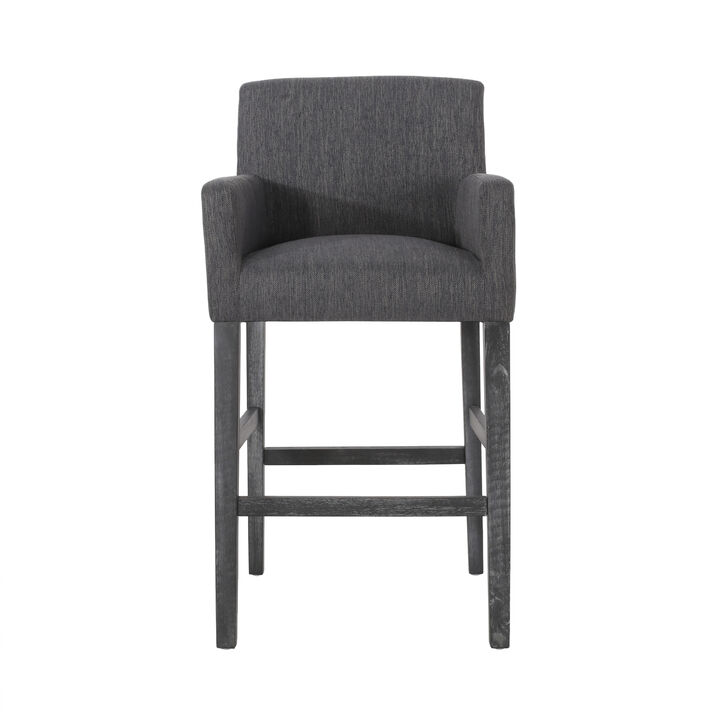 Merax Upholstered 30.5 inch Counter Stools
