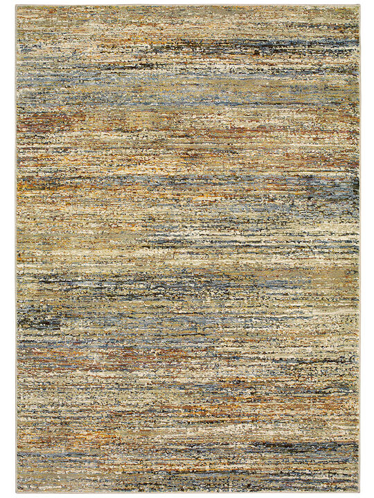 Atlas 8'6" x 11'7" Gold Rug