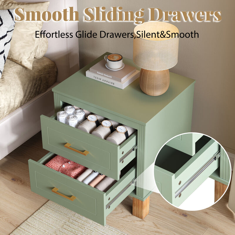 Cidwox 2 Drawer Nightstand image number 3