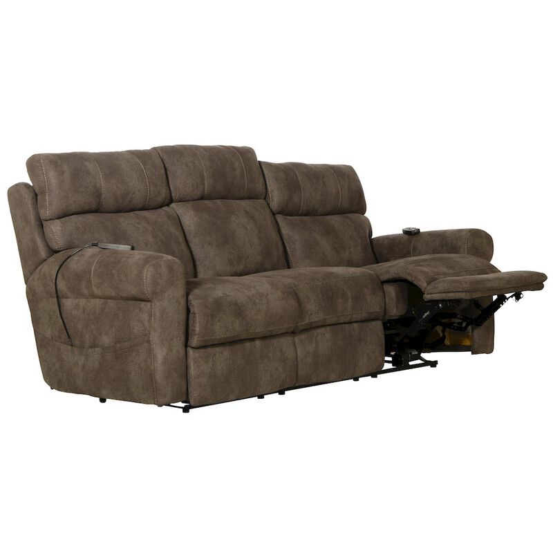 Catnapper Tranquility Power Lay Flat Recliner with Power Adjustable Headrest & Lumbar