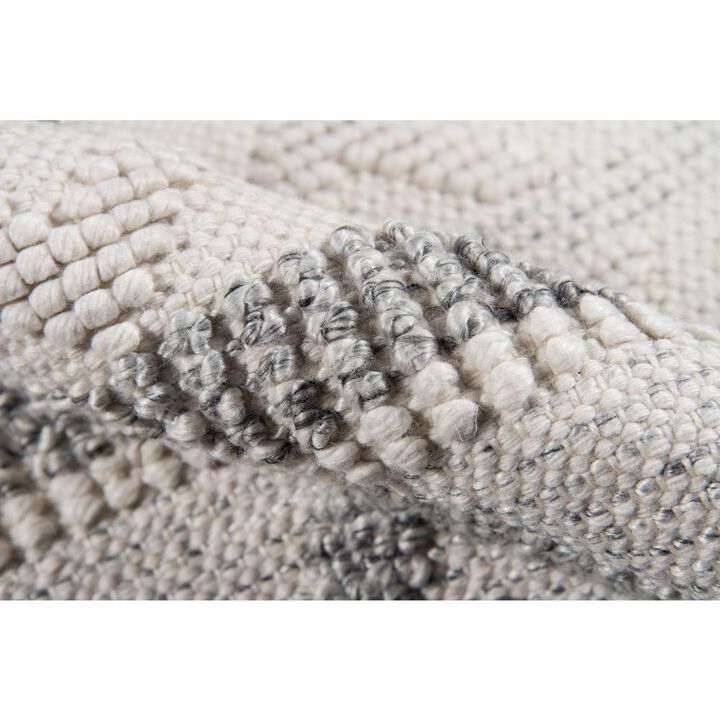 Momeni Contemporary Rectangle Area Rug, Ivory, 7'9 X 9'9