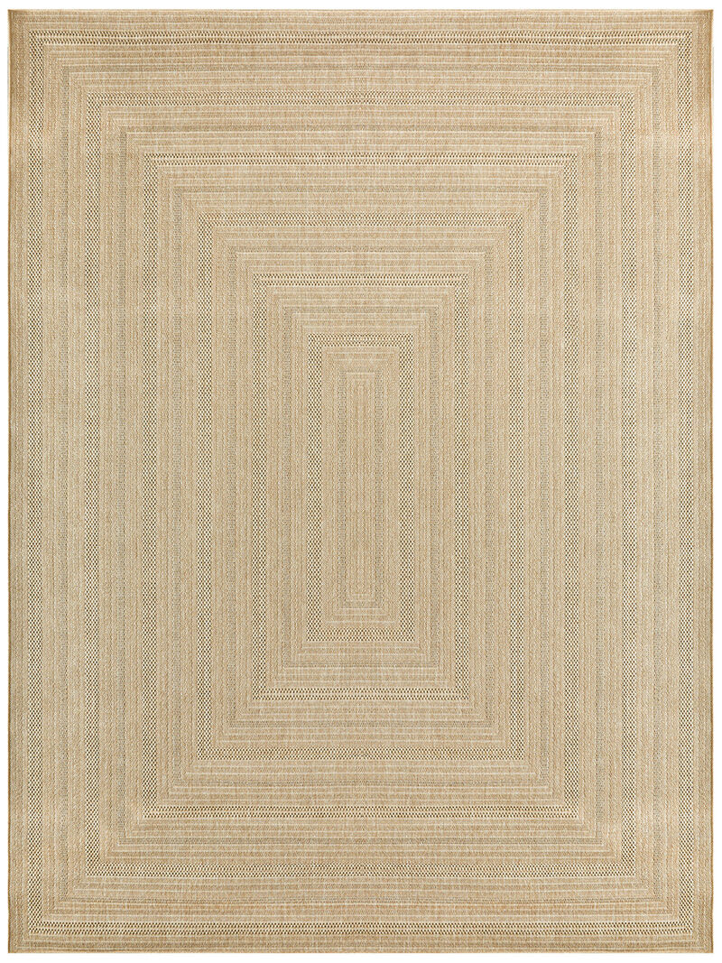 Tulum TLM04 Taupe/Gray 9' x 12' Rug