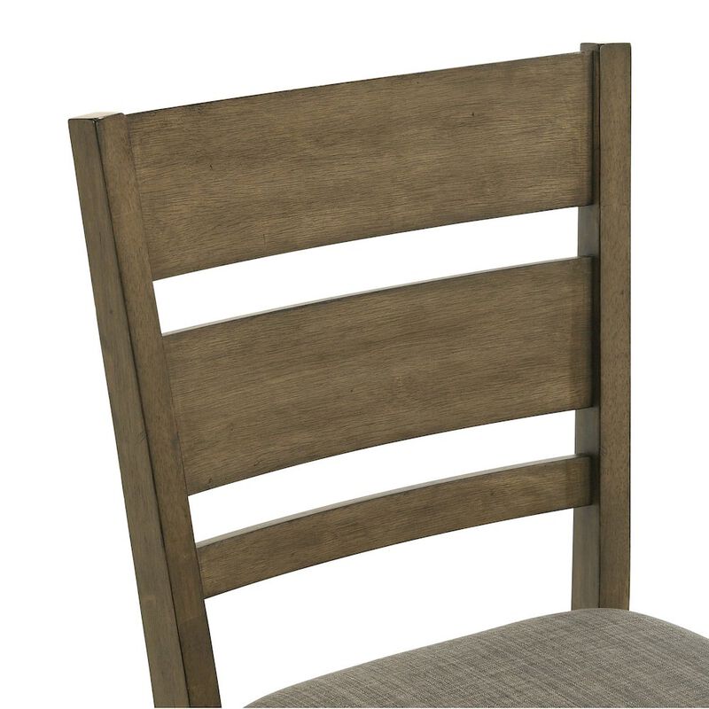 Liberty Furniture Slat Back Upholstered Dining Chair - Counter Height - Set of 2 - Sandstone image number 4