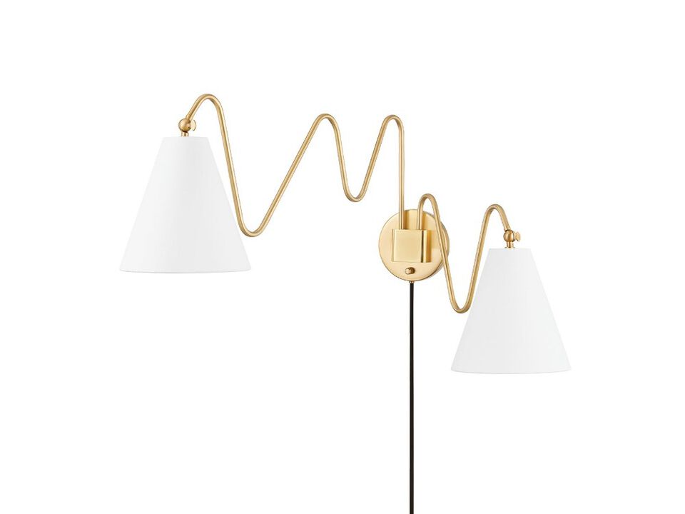 Onda Plug-In Sconce
