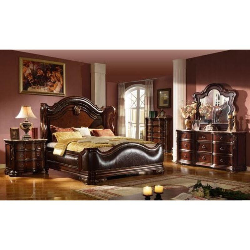 Streamdale Bella Nightstand Dark Walnut