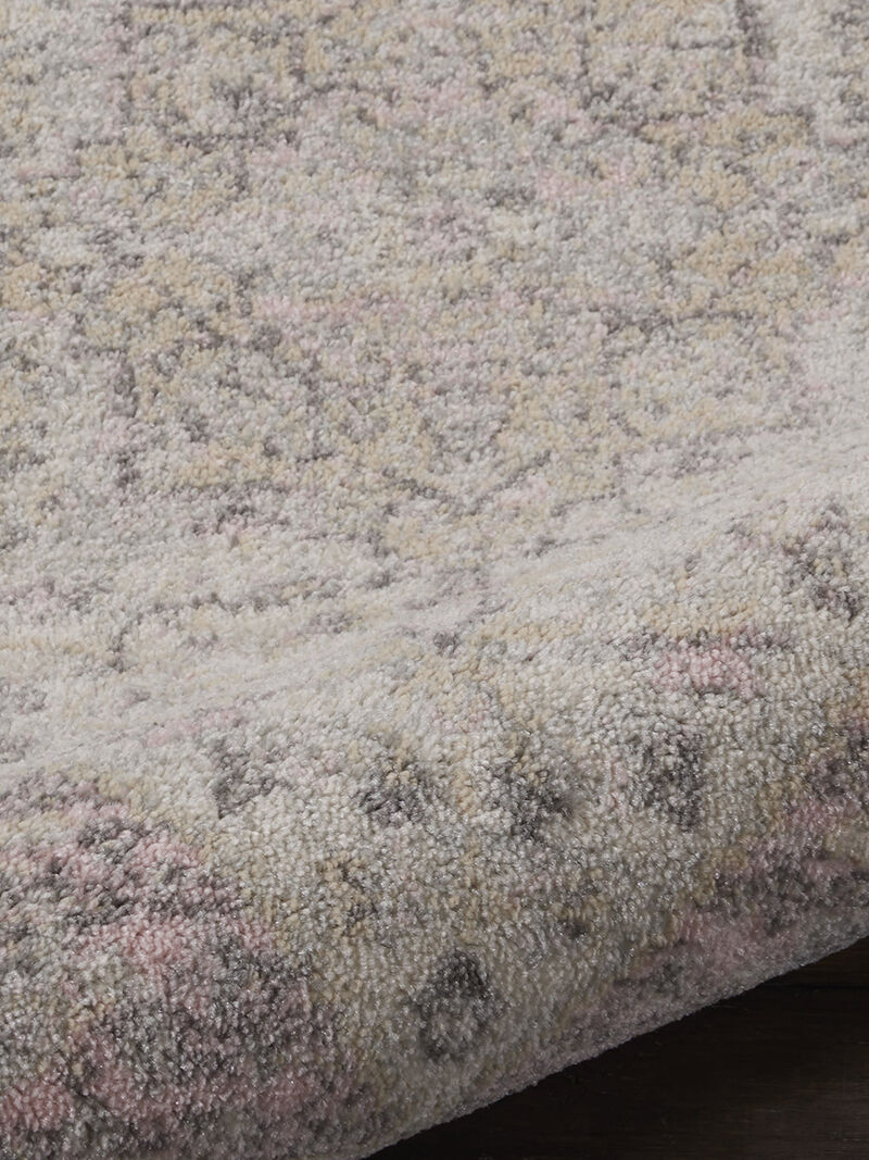 Tranquil TRA06 Ivory/Pink 2' x 4' Rug image number 4