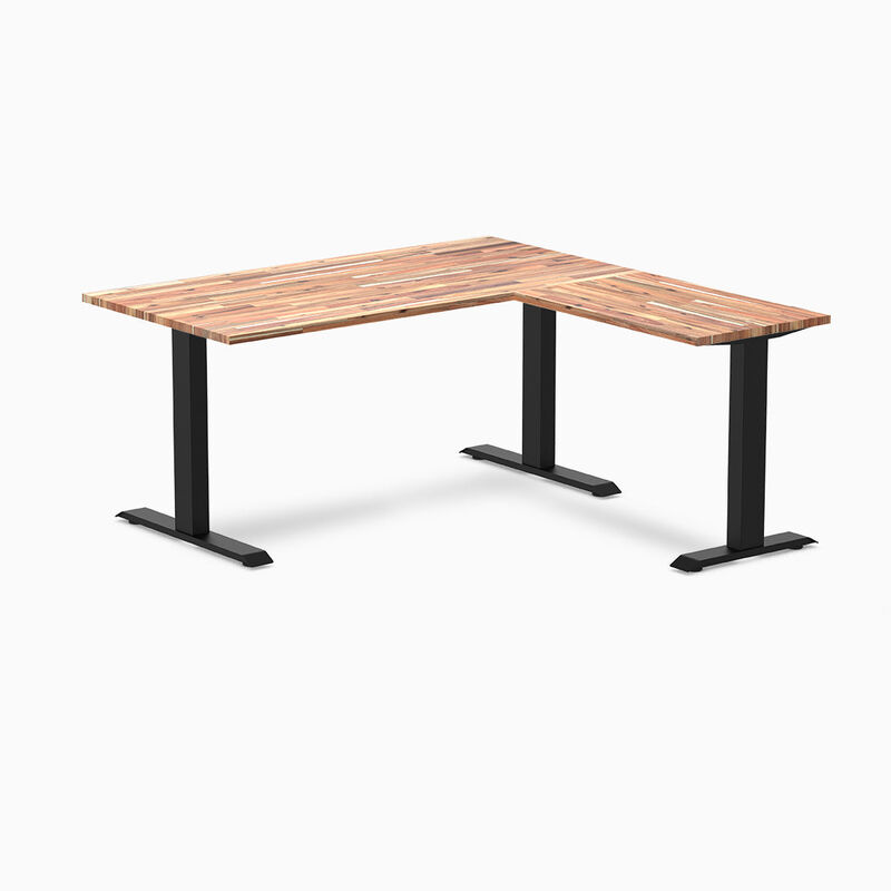 Desky Zero Softwood L-Shape Office Desk image number 0