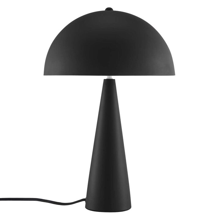 Modway Selena 2 Lights Modern Metal Table Lamp in Black Finish