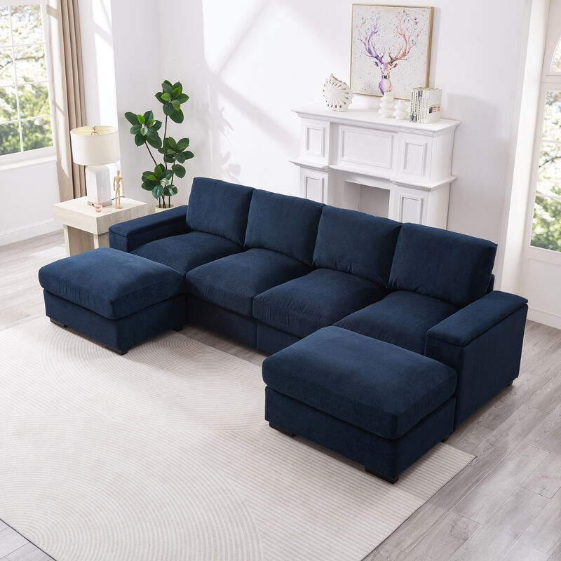 Monind U-Shaped Sectional Sofa image number 3