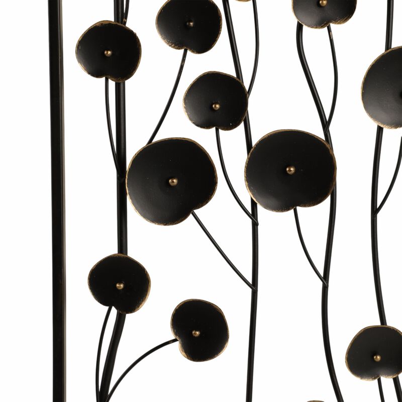 S/2 Dainty Flowers Metal Wall image number 3