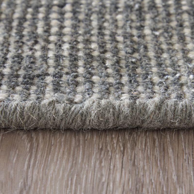 Fleetwood 8A06F Gray/Black 9' x 12' Rug image number 7