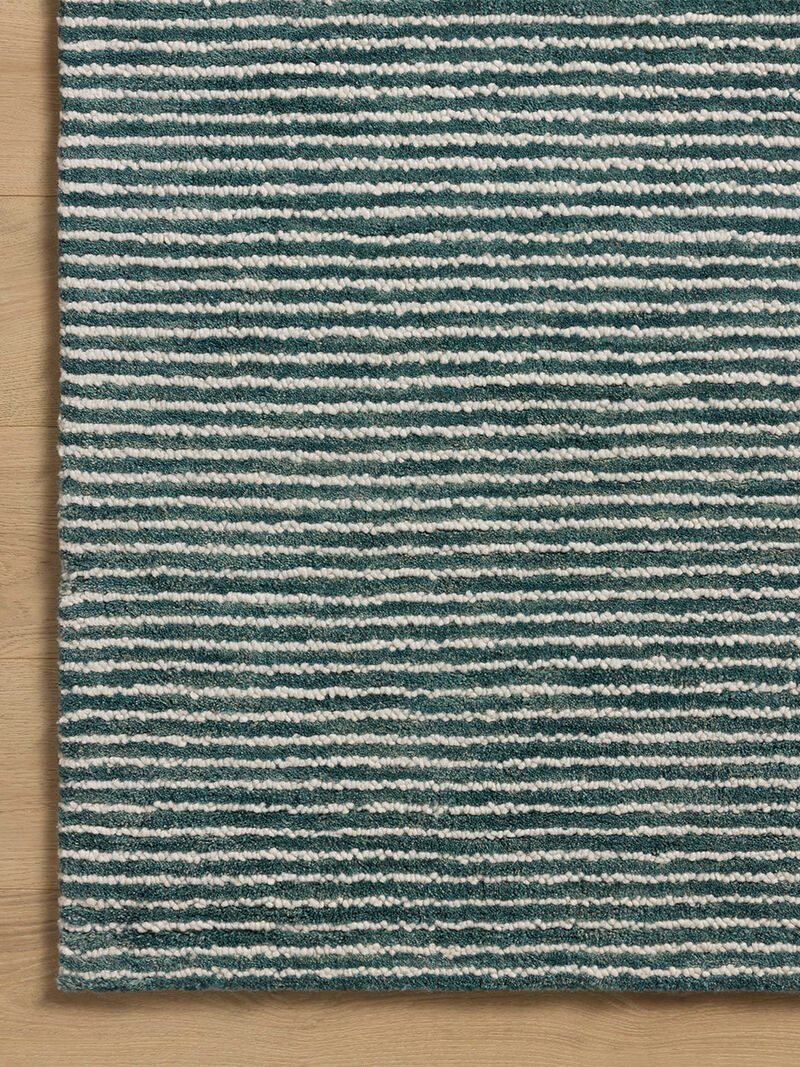 Sunday SUN01 Ocean/Ivory 7'9" x 9'9" Rug image number 2